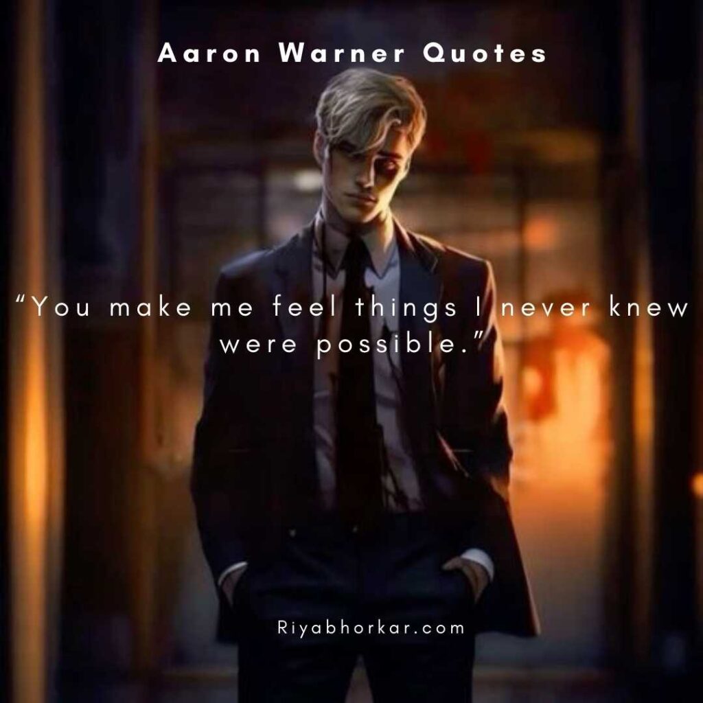 Aaron Warner Quotes - Riya's Blogs