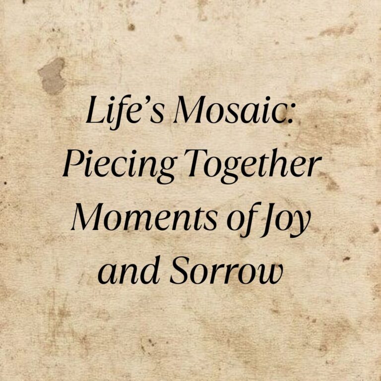 life's mosaic