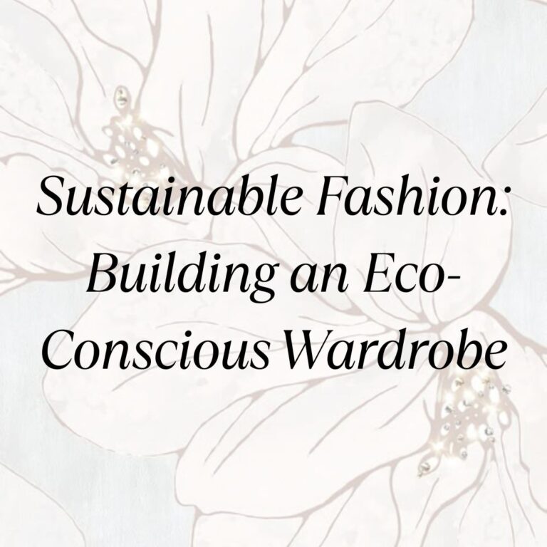 sustainable fashion