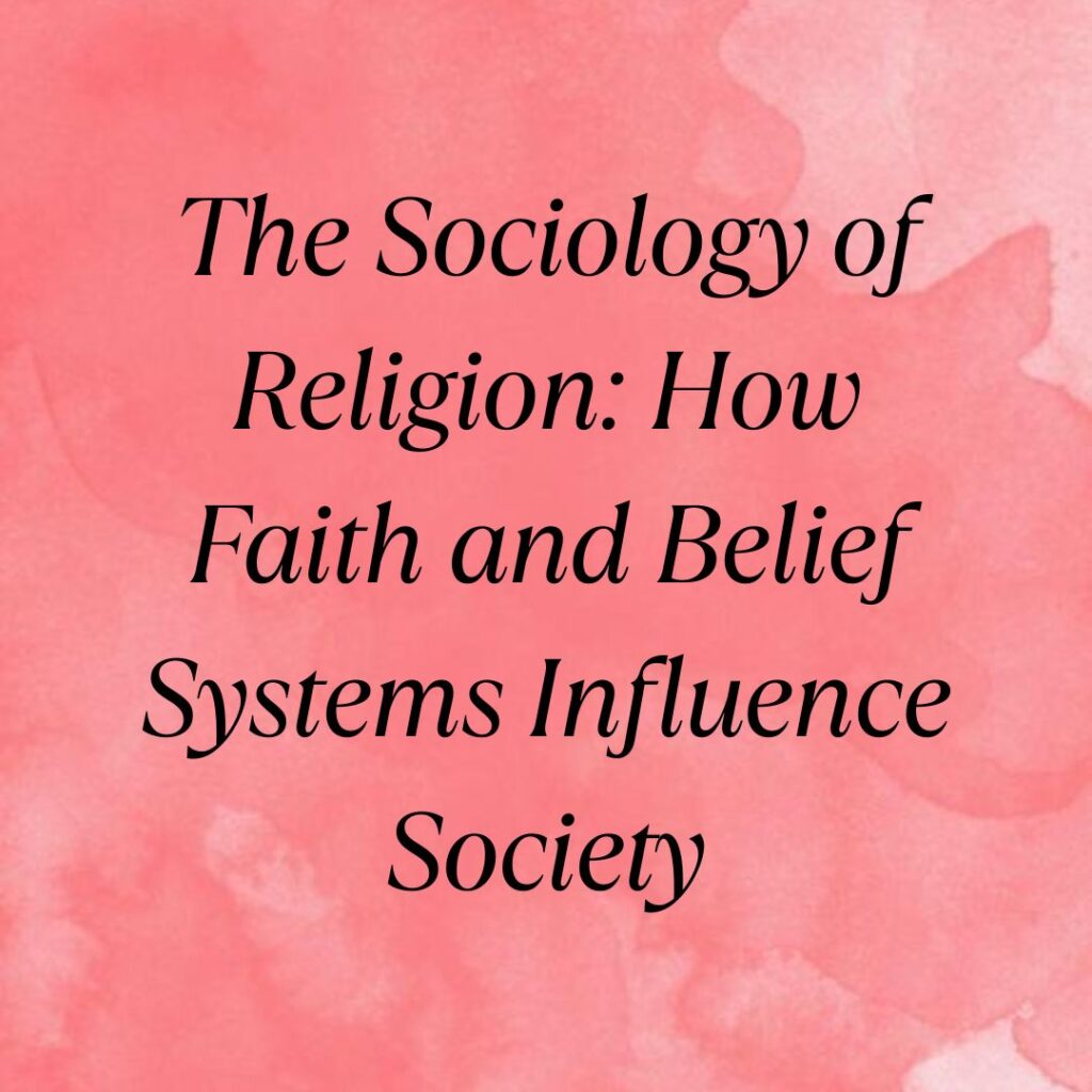 religion sociology