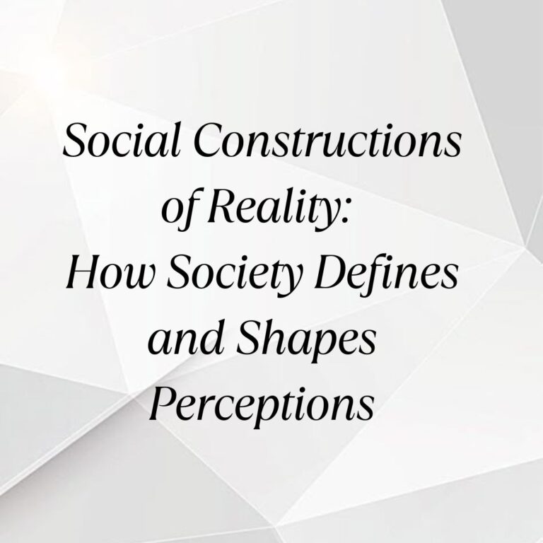 social constructions
