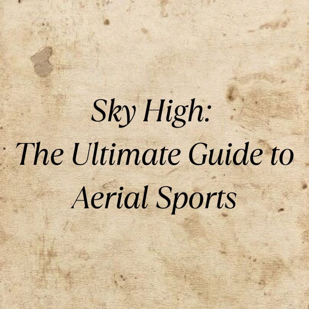 aerial sports