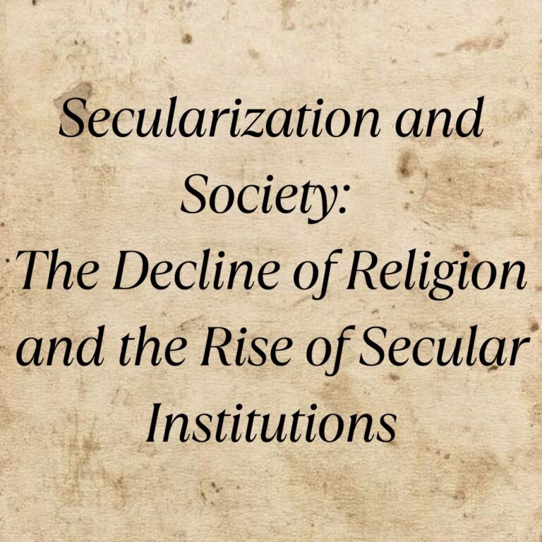 secularization