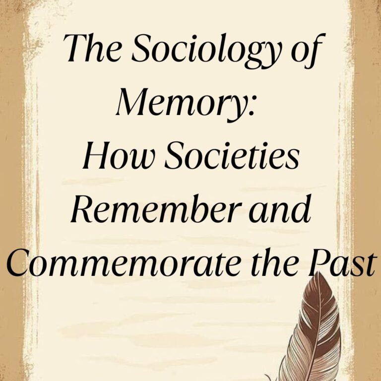sociology of memory