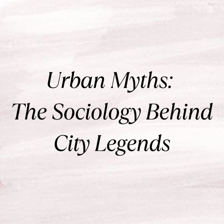 urban myths