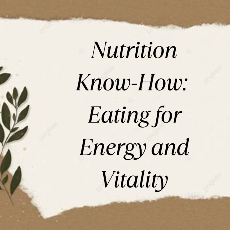 nutrition