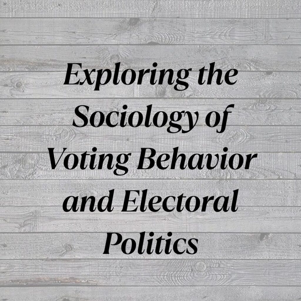 voting behavior