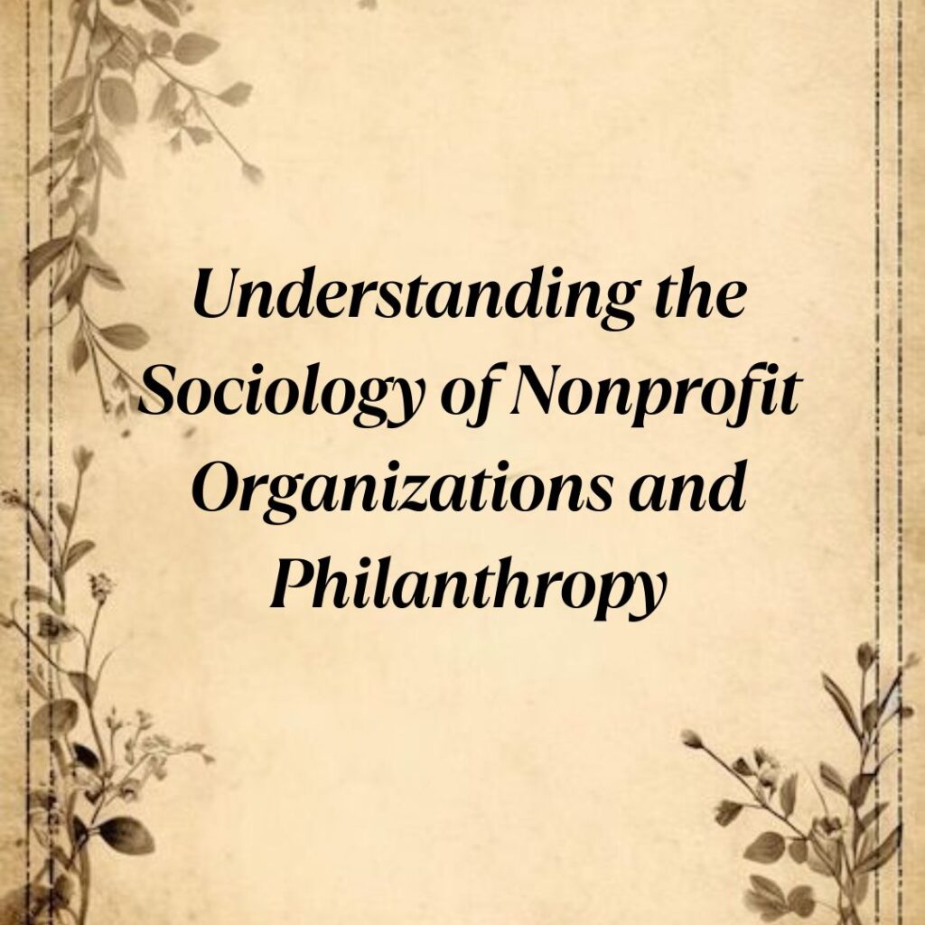 non profit organizations