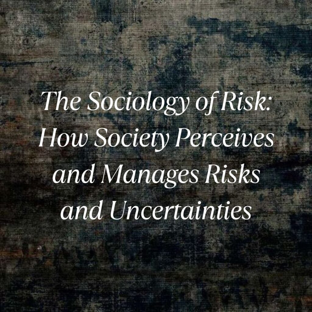 sociology of risk
