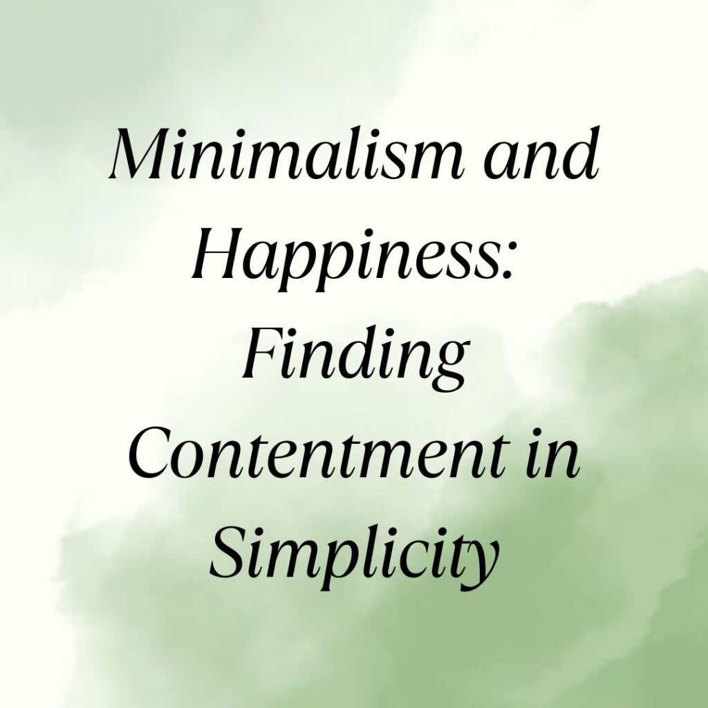 minimalism