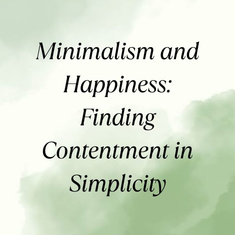 minimalism