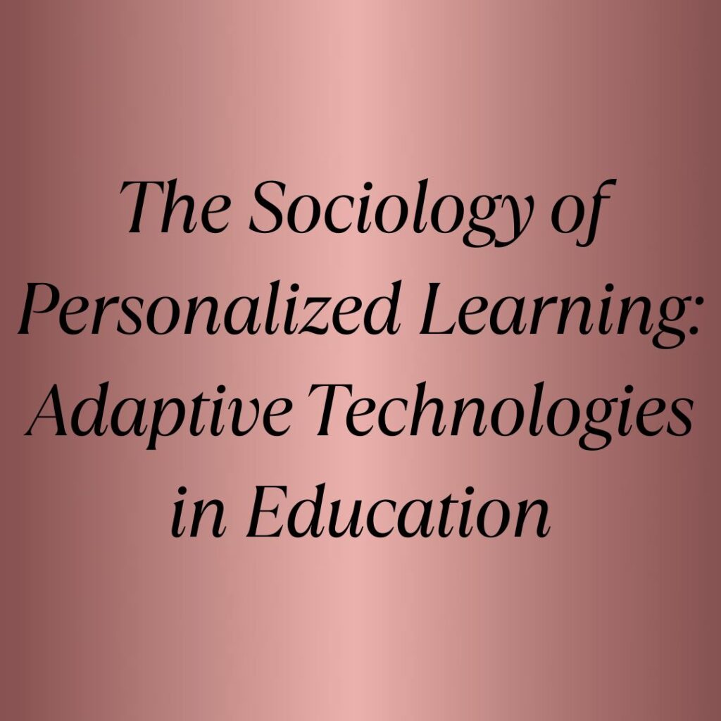 personalized learning