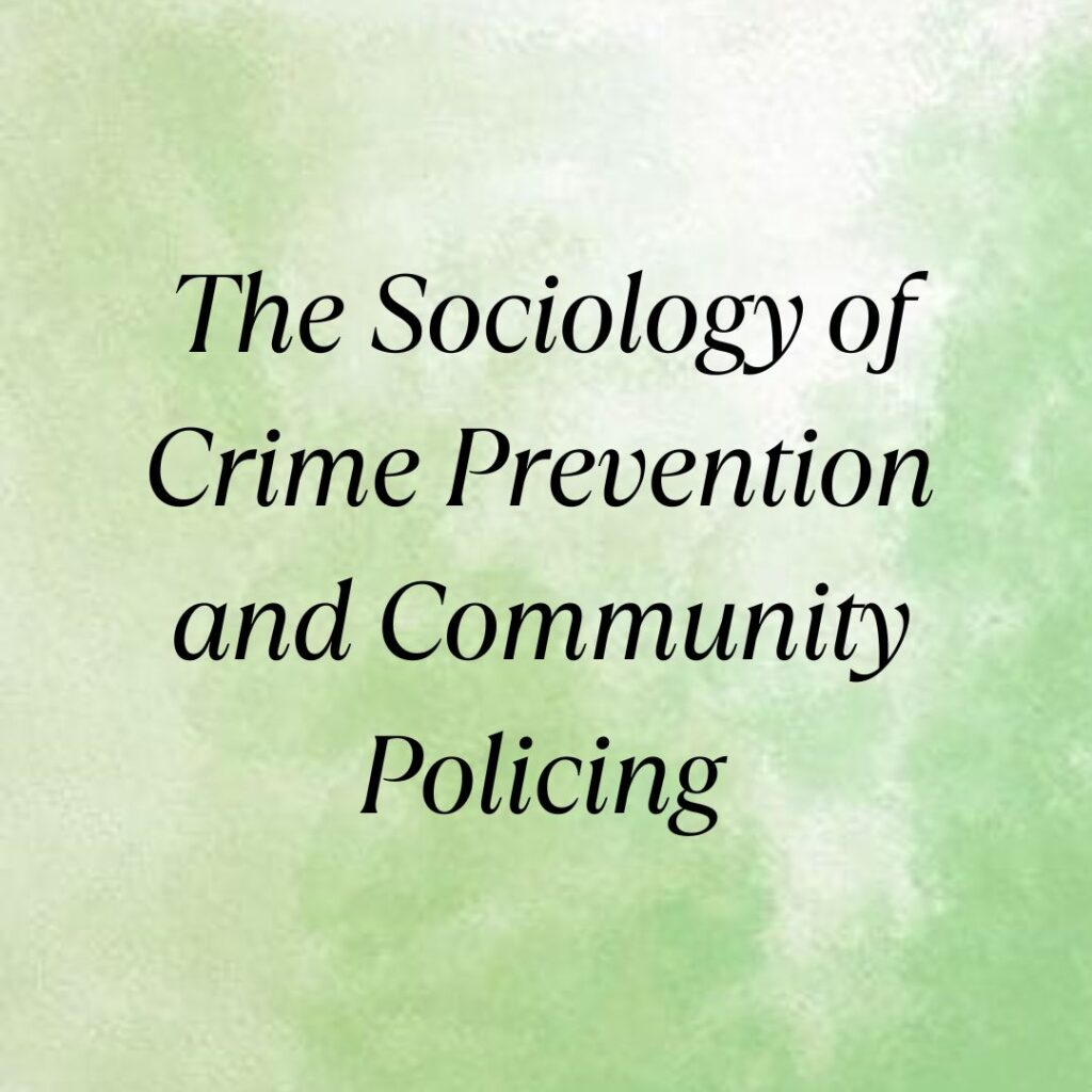 community policing