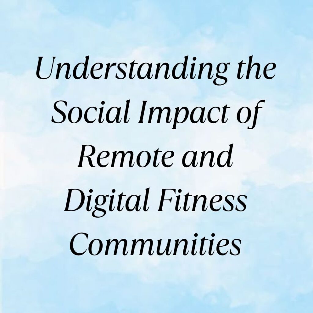 digital fitness