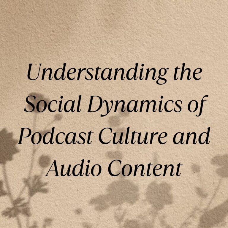podcast culture
