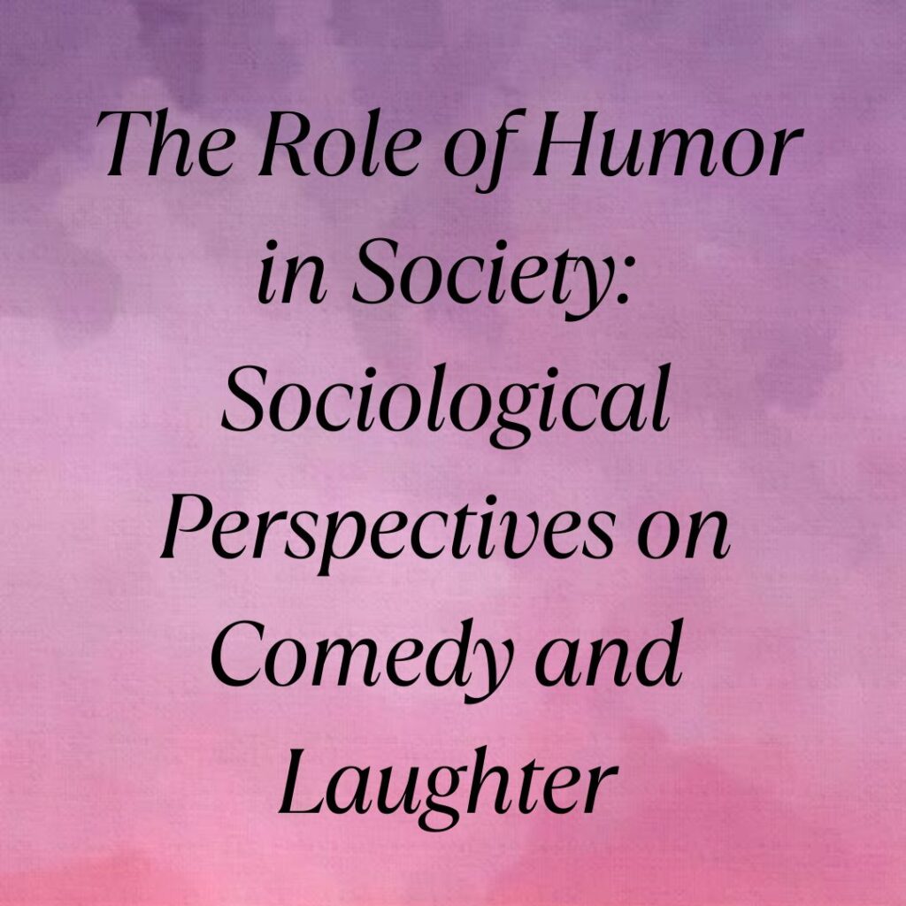 humor in society