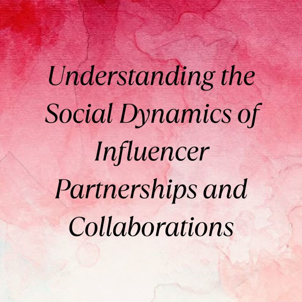 influencer partnerships