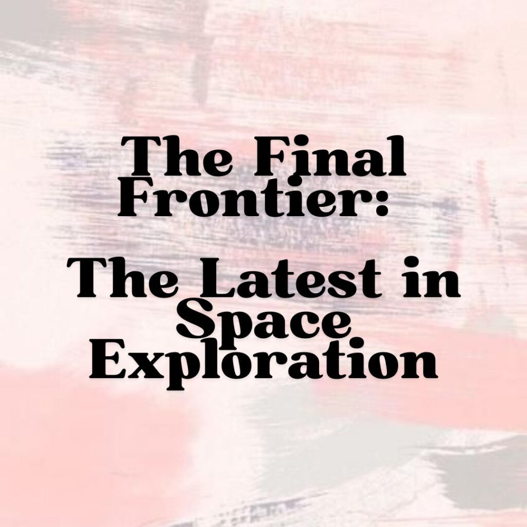 space exploration