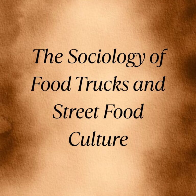 Street food culture