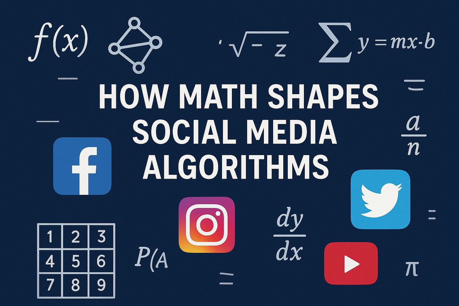 How Math Shapes Social Media Algorithms - Riya's Blogs
