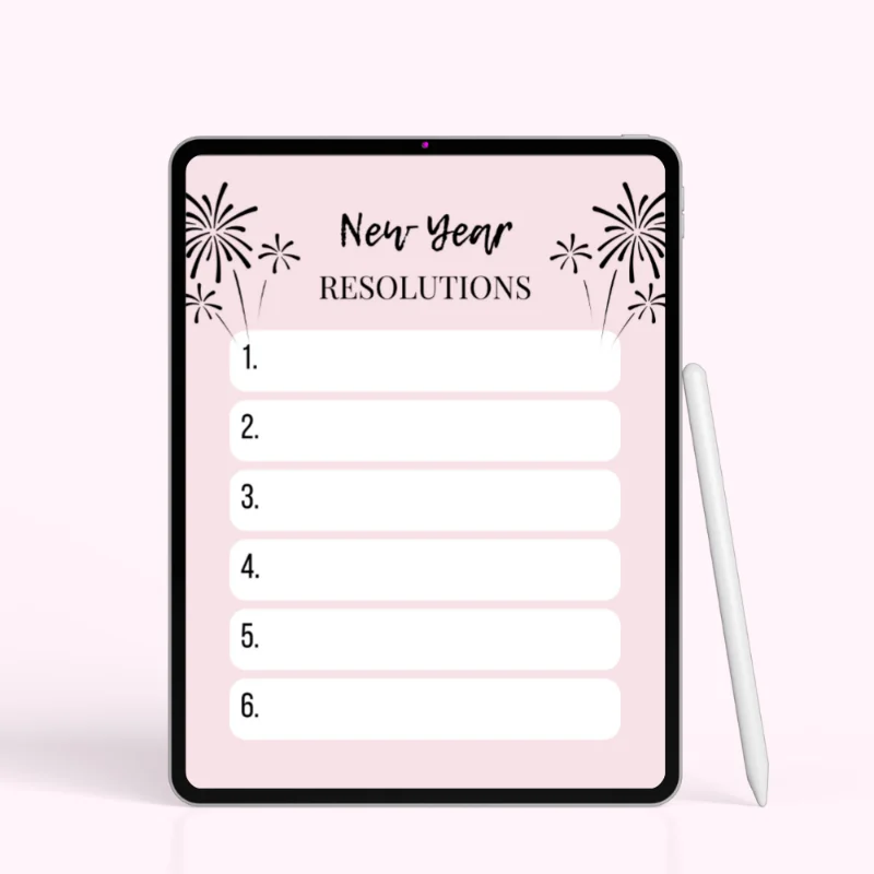 Pink Fireworks Resolution List