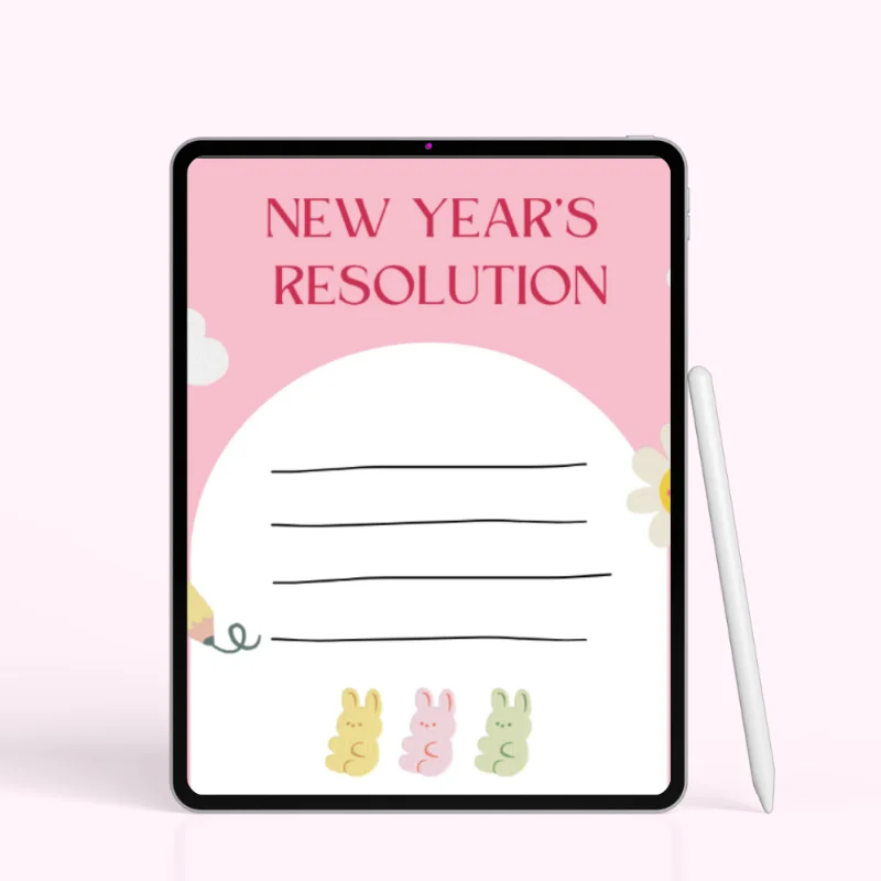 Pink Pastel Resolution Sheet