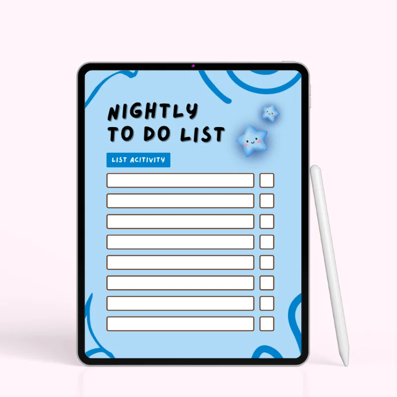 Starlight Nightly To-Do Planner
