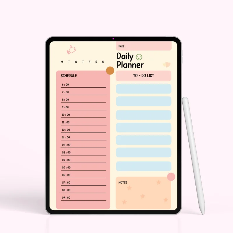 Starlight Serenity Daily Planner