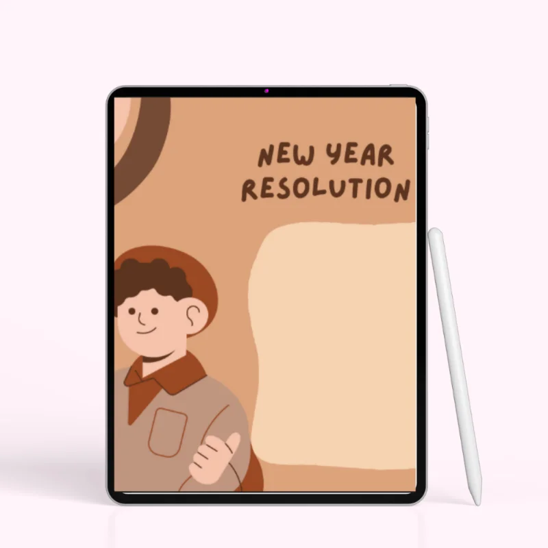 Warm & Whimsical New Year’s Resolution Template