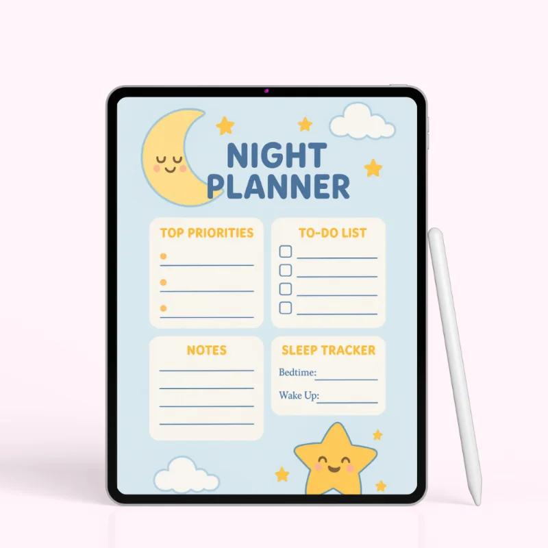Online Night Glow Planner