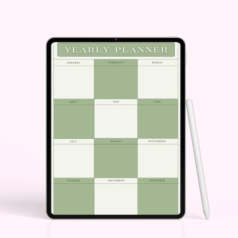Sage Grid – Annual Planner 2026