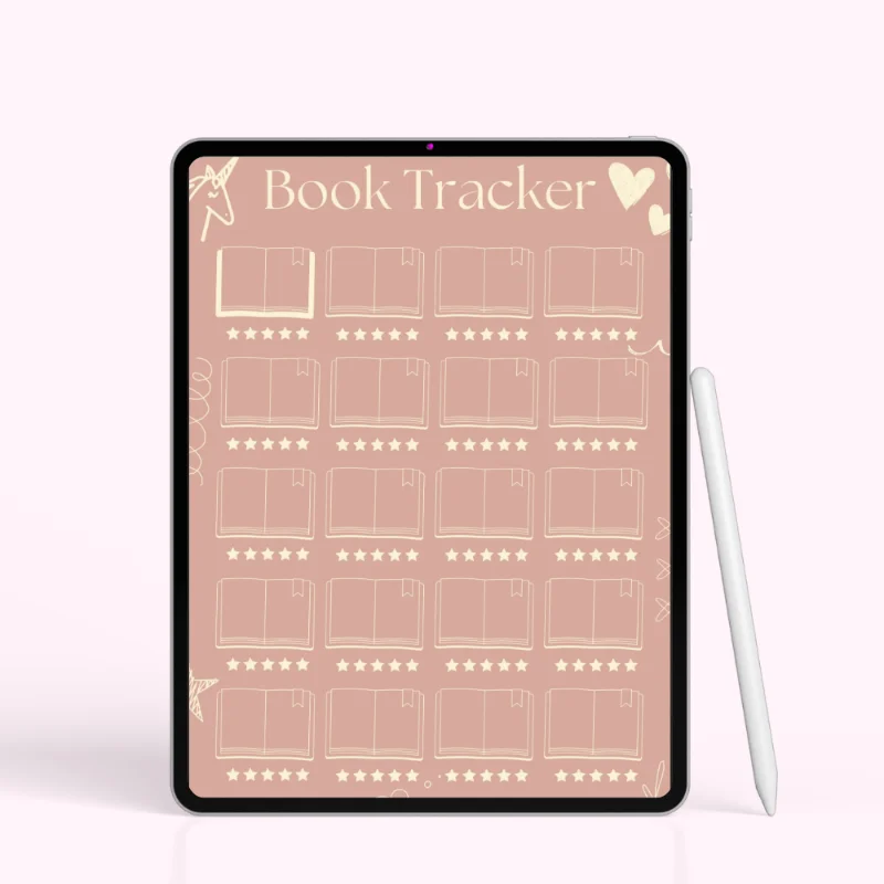 Mocha Chapters – Book Tracker Journal