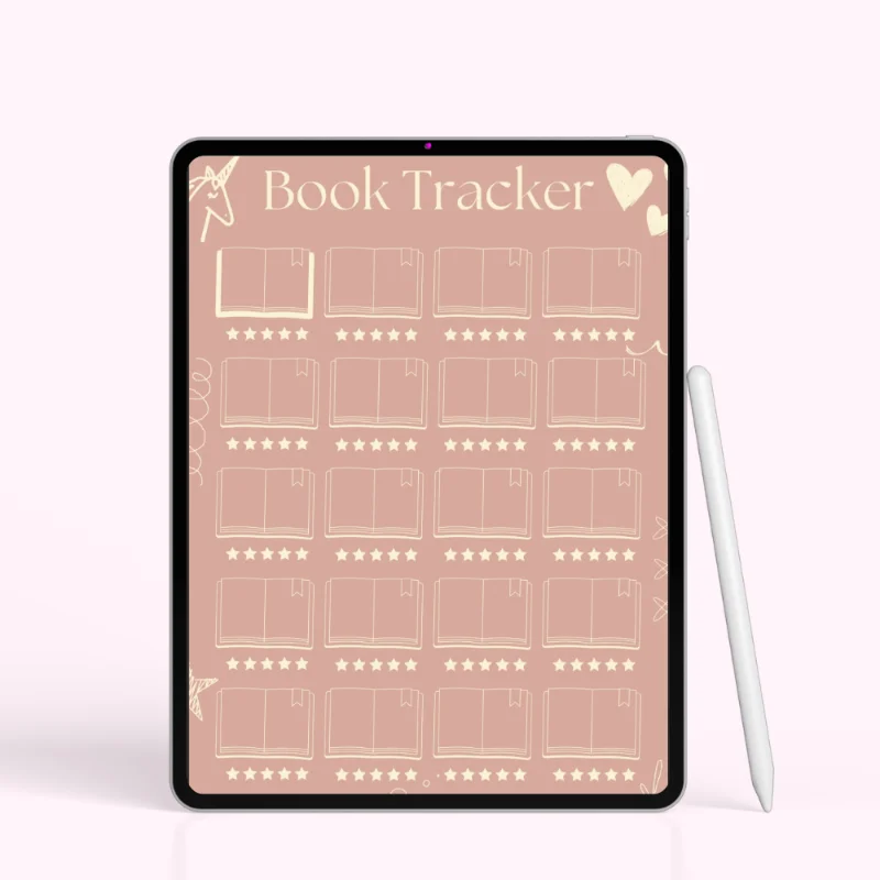Mocha Chapters – Book Tracking Template