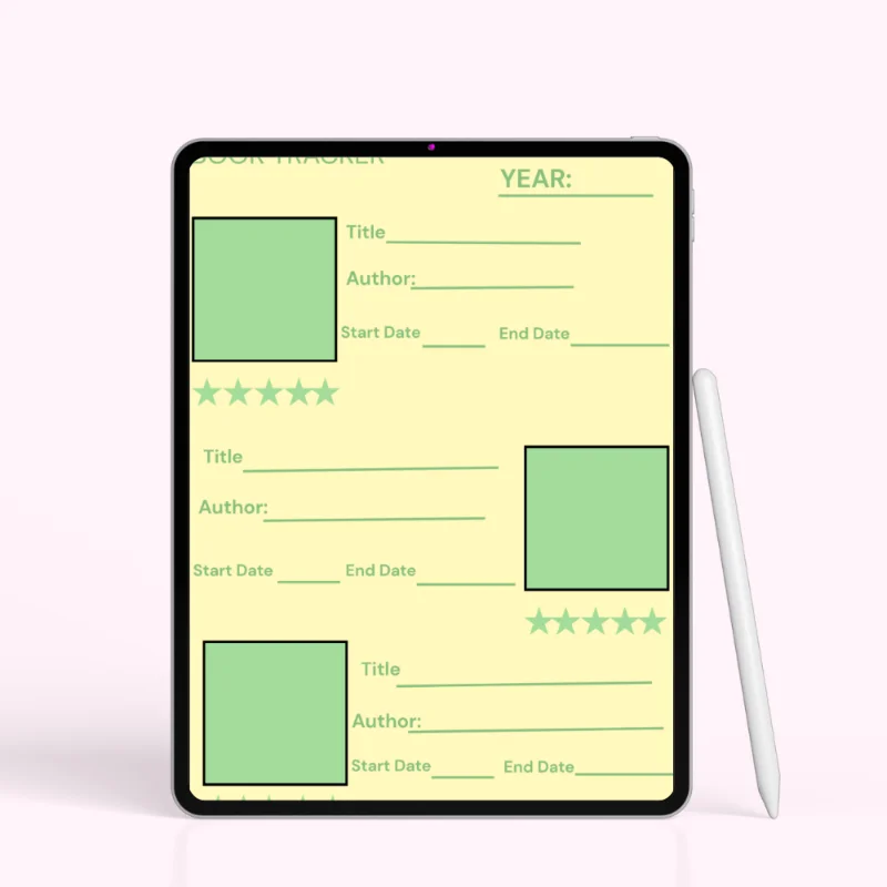 Sage Reading Log – Book Read Tracker
