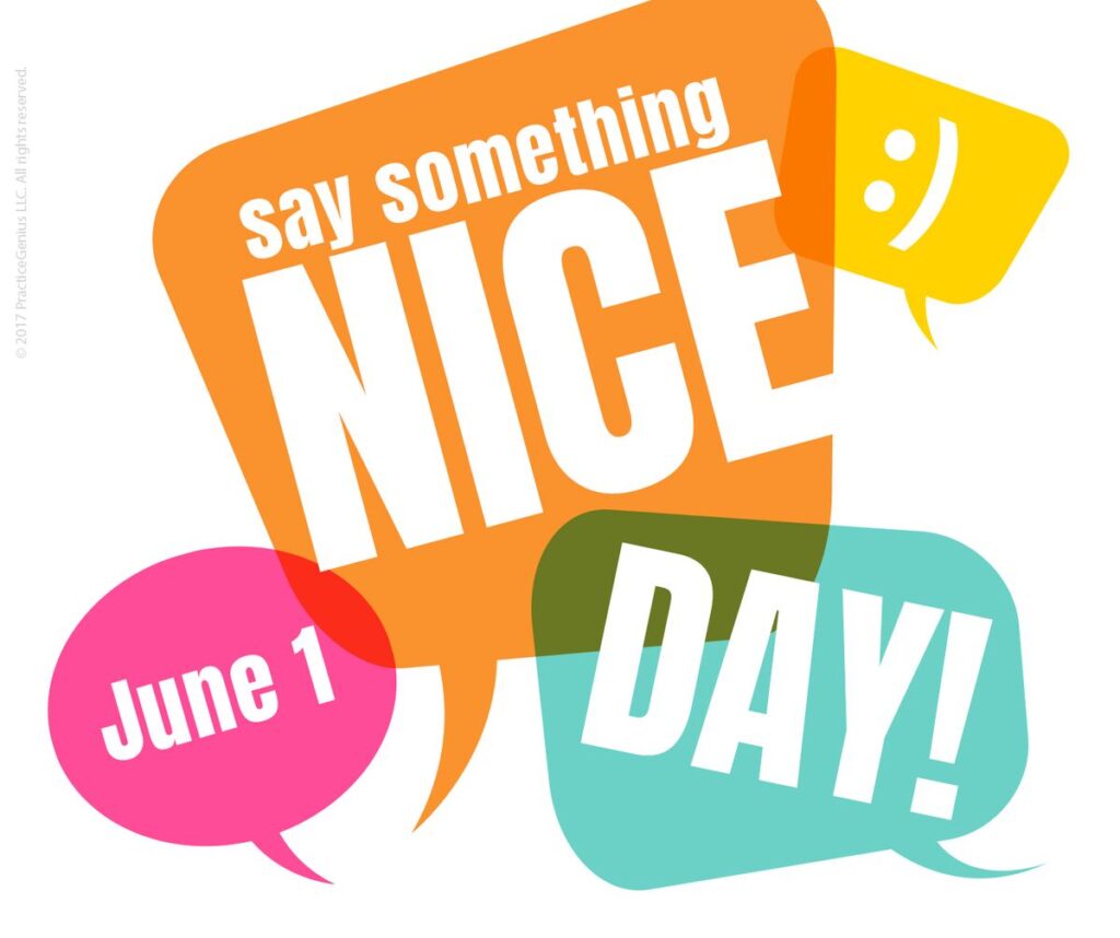 say something nice day - riyas blogs