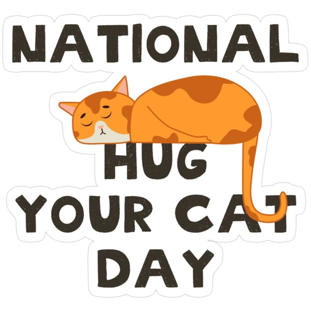 National Hug Your Cat Day (June 4)